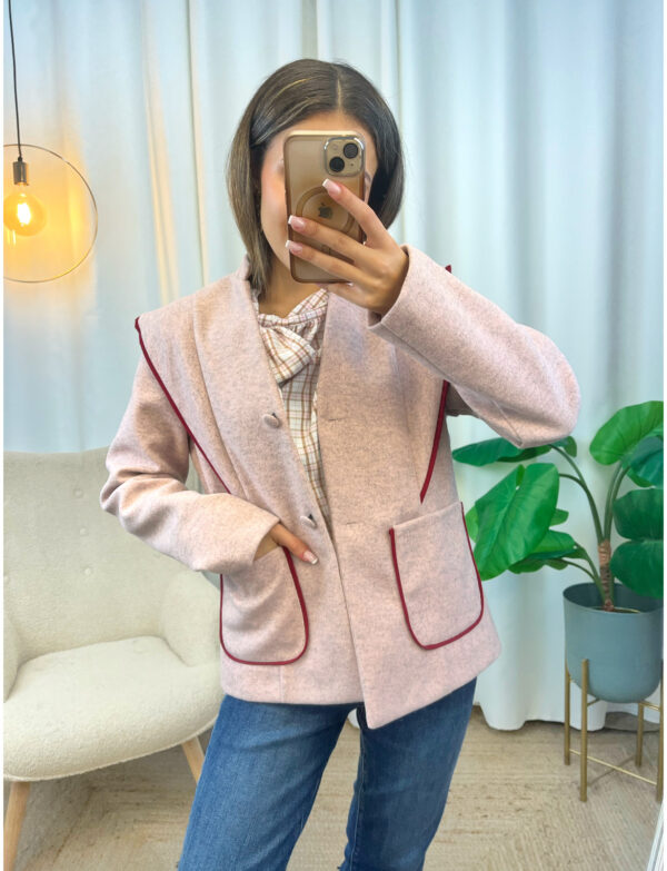 Chaqueta Stanford Rosa