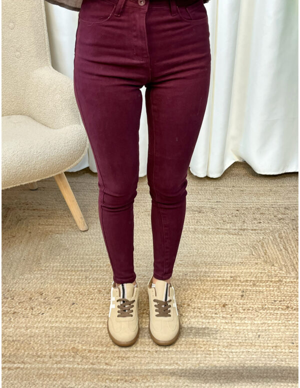 Skinny Wine Jeans