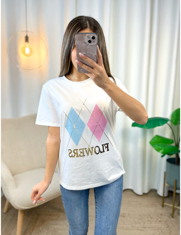 Camiseta Rombos