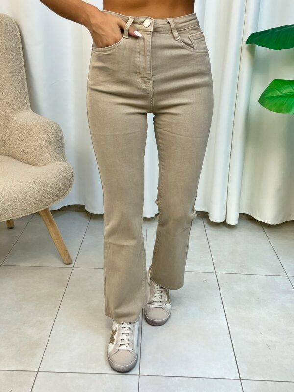 Jeans Flared Camel 6310